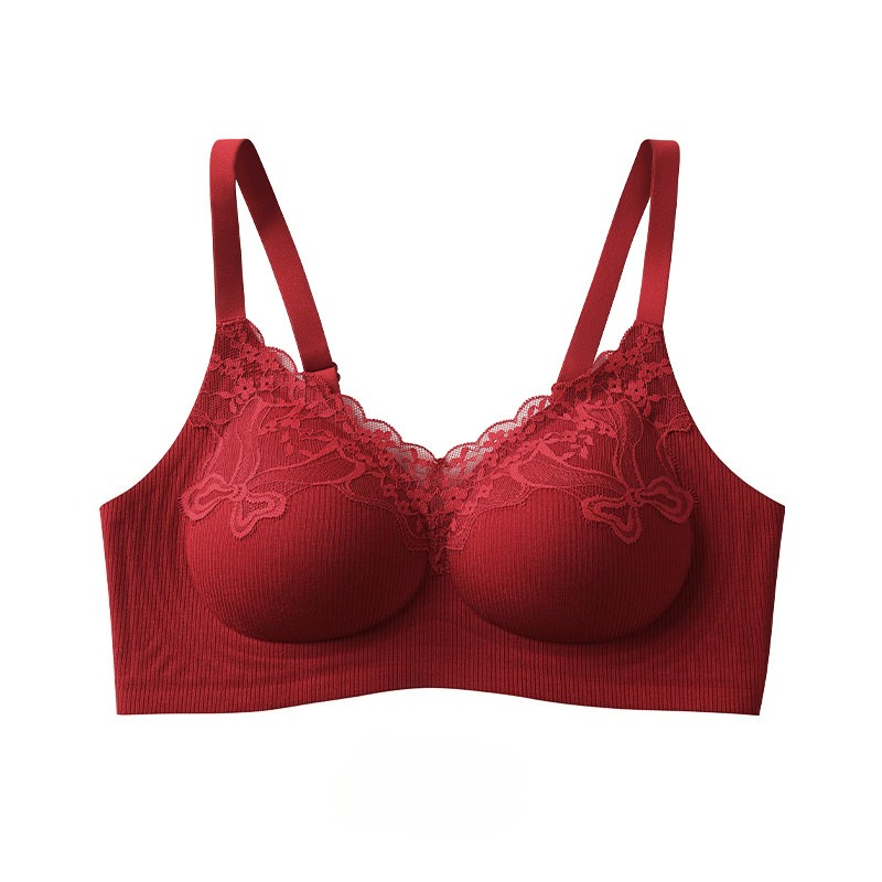 Sutiã de renda canelada, sem a - Wirefree Bra Comfort avaliação e preço